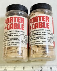 335 Pcs Porter-Cable 5563 Face Frame Plate Joining Biscuits 1/2″ X 1-13/64″