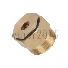Agricultural Brass Linear Spray Nozzle Parts BSP 1/2inch Male Thread Pack of 15