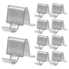 50pcs Shelf Clips For Wood Shelving: Iron Cabinet Shelving Clip Supports –