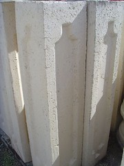 SQUARE COLUMNS KEYSTONE FOR BALUSTRADE PRECAST STONE