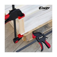 24″ Bar Clamps for Woodworking, 2-Piece One-Handed Clamp/Spread… Fast USA SHIP