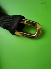 Guard Security 968 Heavy Duty Hardened Steel Square Link Bike Chain,Black,
