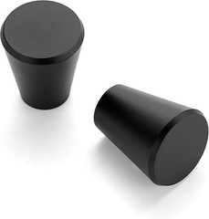 Ravinte 10 Pack 3/4 inch Kitchen Cabinet Knobs Drawer Dresser Black