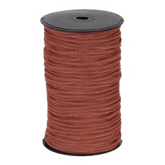 3/16 Inch Polypropylene Rope Braided Ropes, 328ft Nylon Rope Dark Coffee