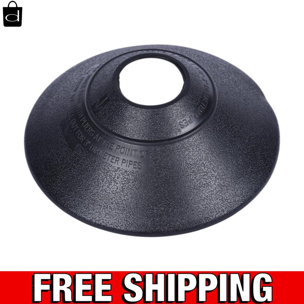 Self-Sealing Rain Collar for 1.5-3” No-Calk Roof Flashings – UV Protection