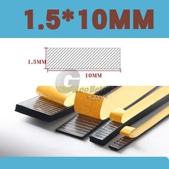 Self Adhesive Backed Seal EPDM Foam Rubber Strip 5mm-100mm width 1mm-40mm Thick