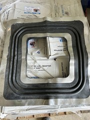 Metal Roof Vent Sealing Adapter Master Flash. New..Unused (black)