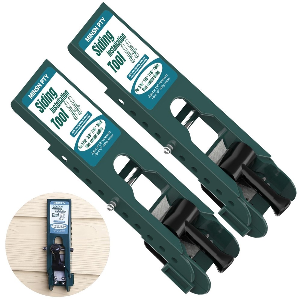 Upgraded Siding Installation Tools for 5/16-Inch, 3/8-Inch, 7/16-Inch Fiber C…