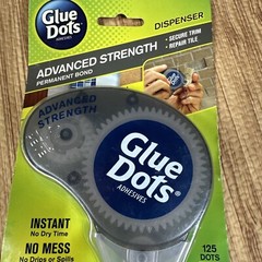 Glue Dots Dispenser Advanced Strenght Permanent Bond Instant Dry No Mess Easy to