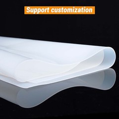 New 0.5mm-50mm Thicknes Silicone Rubber Sheet Clear High Temperature Resistance