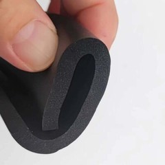1M 39 Inch Lagging Sponge Foam Insulation Pipe Handle Bars Rubber Tube Fitness