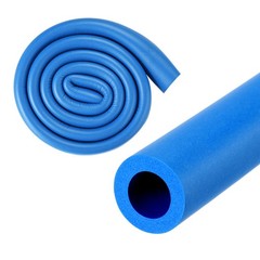 Insulating foam pipe for pipes 18mm ID 30mm OD 1m length blue pipe