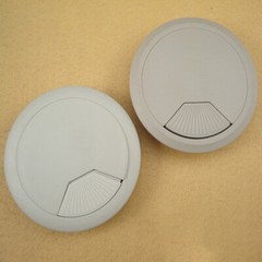 50/53/60/80mm PC Computer Desk Plastic Grommet Table Cable Tidy Wire Hole Cover