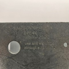 SIMPSON STRONG TIE EPC46 1 1 1 12 GAUGE 4X6 END POST CAP NWOT