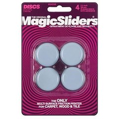 Surface Protectors, Furniture Sliding Discs, Adhesive, 1-1/2-In., 4-Pk. – 04038