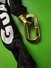 Guard Security 968 Heavy Duty Hardened Steel Square Link Bike Chain,Black,