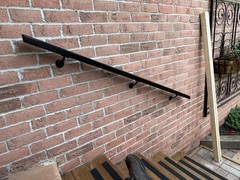 Hand Rail Bracket, Heavy Duty Stair Support for Home or Office Stairways Handrai