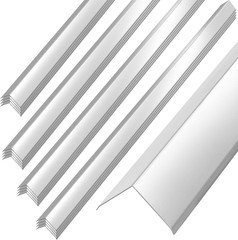 16 Pack Stainless Steel Wall Corner Guards 2 X 2 X 48 Inch Metal Wall Pointed Co
