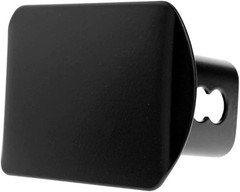 Stainless Steel Black Hitch Tube Cover Fits 2″ Receivers