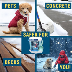 15 Lb Pet-Safe Ice Melt, Magnesium Chloride, Effective to -35°F