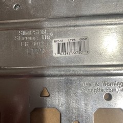 Simpson Strong-Tie LTP5 (quantity 16) 4-1/2 x 5-1/8-Inch Lateral Tie Plate 16