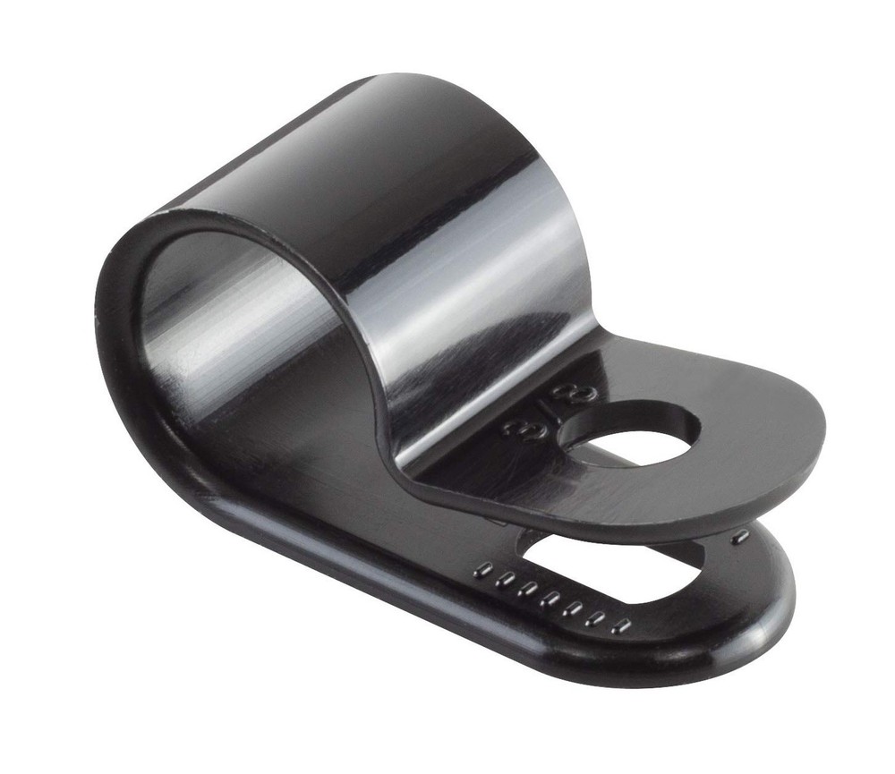 GTSE Black Nylon Plastic Cable Clamps, 3/8″ Screw Mounts for Cable, Rope, Tub…