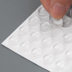 Silicone Feet Self Adhesive Anti-Slip Clear Bumper Stops Sticky Door Buffer Pads