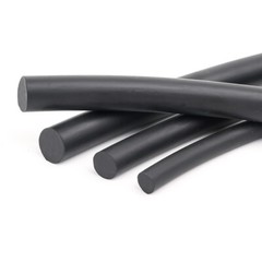 Solid Nitrile Rubber Cord O-Ring Strip Anti Oil Seal Gasket Dia 2 to 22mm Black