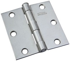 Plain Steel Removable-Pin Broad Hinge, 3 In. – N139-808