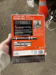 12 Foot Electric Pipe Heating Cable JHSD-84-1 New