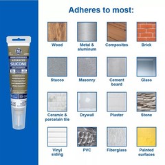 GE Advanced Silicone Window & Door Sealant