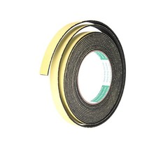 Foam Seal Tape, 15mm Wide 2mm Thick 16.4 Feet Long Adhesive Weather Strip 2pcs