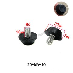 M6 M8 Adjustable Furniture Leveling Feet, Screw In Threaded Furniture Glide