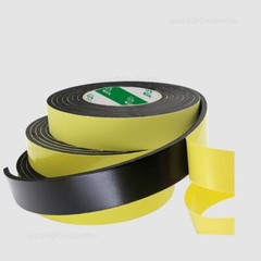 Self Adhesive Backed Foam Sponge Strip Roll Sheet Tape Sticky Seal EVA 10-100mm