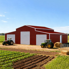 10 FT Galvalume Corrugated Steel Panel 50 PCS 25GA Color-Coated Roofing Sheet