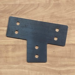PostHugger™ Sloped Brackets | Outside Corners, Flat T’s OR Bent L’s | 1/8″ Thick