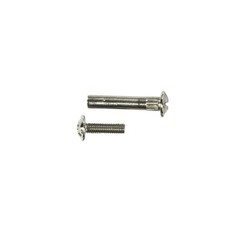 Hafele M4 Nickel Plated Screw And Sleeve – 36 Pack