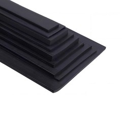 Nitrile Rubber Sealing Strip NBR Solid Square Strip Oil Resistance Thick 3-30mm