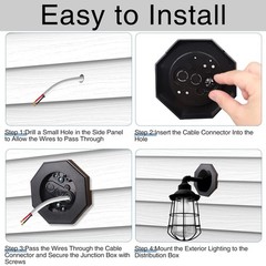 Qishiyi Vinyl Siding Mounting Blocks Kit,Siding Mounting Block with Built-in …