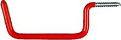 Ladder Screw Hook, Red, 6-In. -N271-011 2157bc