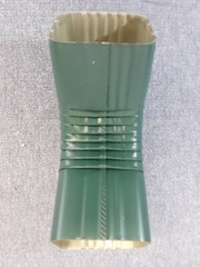 Lot of 15 Downspout Style A 75* Elbows – 3” x 4” Evergreen