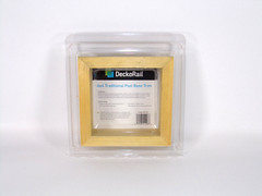 DeckoRail 4×4 Traditional Pose Base Trim, Pressure Treated, 97276 (Set of 2)