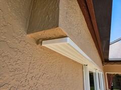 Head Jamb End Caps for PGT Vinyl & Aluminum Pocket Sliding Doors – Finish Trim
