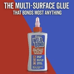 Weldbond Multi-Surface Adhesive Glue, Bonds Most Anything. Use as Wood Glue…
