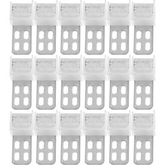 20 Pcs Sofa Spring Clips Repair Kit Iron Metal Clips for Couch Cushion Fixing