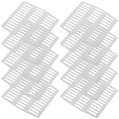 10 Pcs Brick Hole Filler Stainless Steel Screen Weep Cover Spring