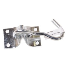 3″ Metal Hammock Hook With 2 3/4″ x 1 3/4″ Square Mounting Plate