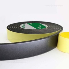 Self Adhesive Backed Foam Sponge Strip Roll Sheet Tape Sticky Seal EVA 10-100mm