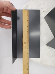 17x 9″ x 7″ Aluminum Step Flashing Gray Pewter – Roofing