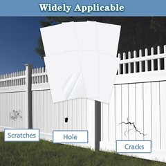 Durable Vinyl Patch Kit – 6 Weather-Resistant Self-Adhesive Patches for Repairs